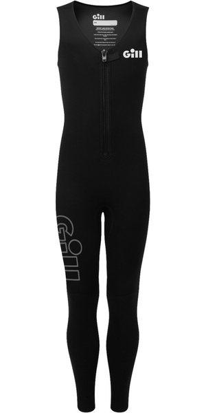 2026 Gill Junior Dynamic Long John 5039J - Black / Ash